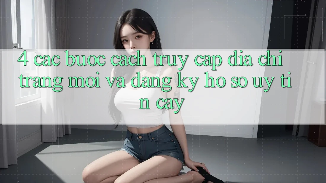 4. Các bước Cách Truy Cập Địa chỉ trang Mới Và Đăng Ký Hồ sơ Uy tín cậy