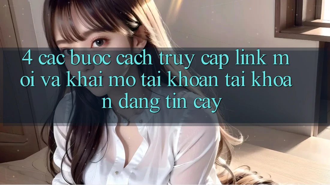 4. Các bước Cách Truy Cập Link Mới Và Khai mở tài khoản Tài Khoản Đáng tin cậy