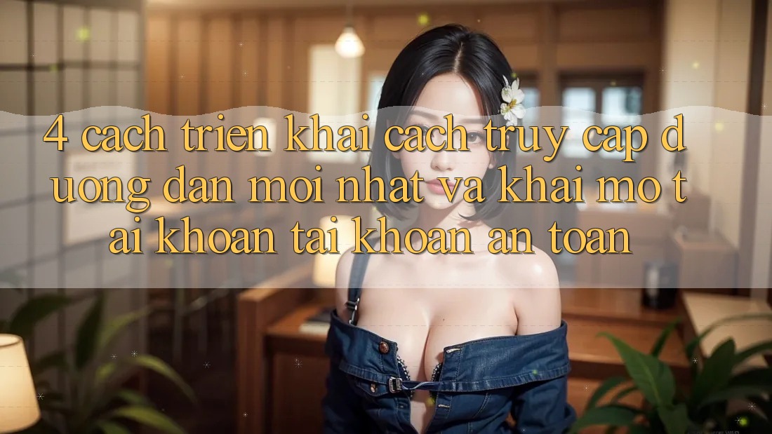 4. Cách triển khai Cách Truy Cập Đường dẫn Mới nhất Và Khai mở tài khoản Tài Khoản An Toàn