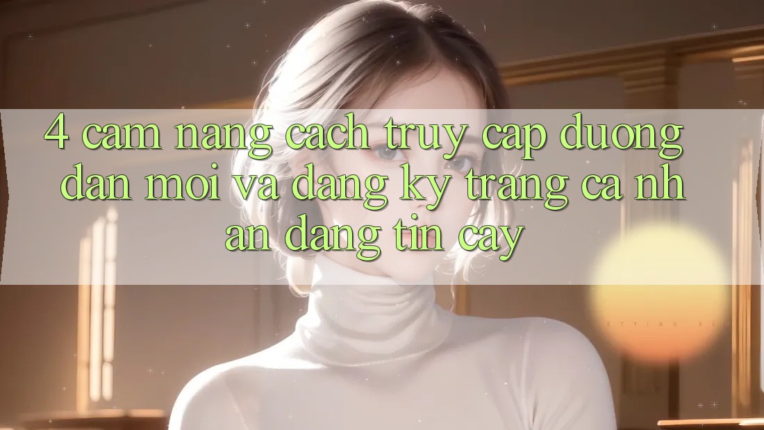 4. Cẩm nang Cách Truy Cập Đường dẫn Mới Và Đăng Ký Trang cá nhân Đáng tin cậy 4. Cẩm nang Cách Truy Cập Đường dẫn Mới Và Đăng Ký Trang cá nhân Đáng tin cậy