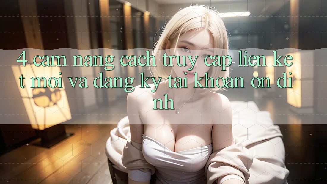 4. Cẩm nang Cách Truy Cập Liên kết Mới Và Đăng Ký Tài Khoản Ổn định