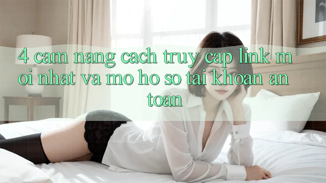 4. Cẩm nang Cách Truy Cập Link Mới nhất Và Mở hồ sơ Tài Khoản An Toàn