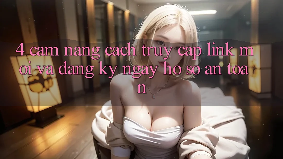 4. Cẩm nang Cách Truy Cập Link Mới Và Đăng ký ngay Hồ sơ An Toàn