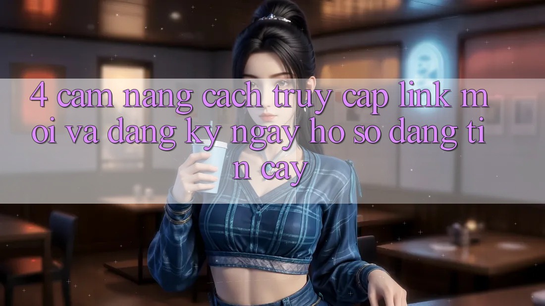 4. Cẩm nang Cách Truy Cập Link Mới Và Đăng ký ngay Hồ sơ Đáng tin cậy