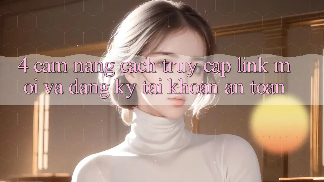 4. Cẩm nang Cách Truy Cập Link Mới Và Đăng Ký Tài Khoản An Toàn