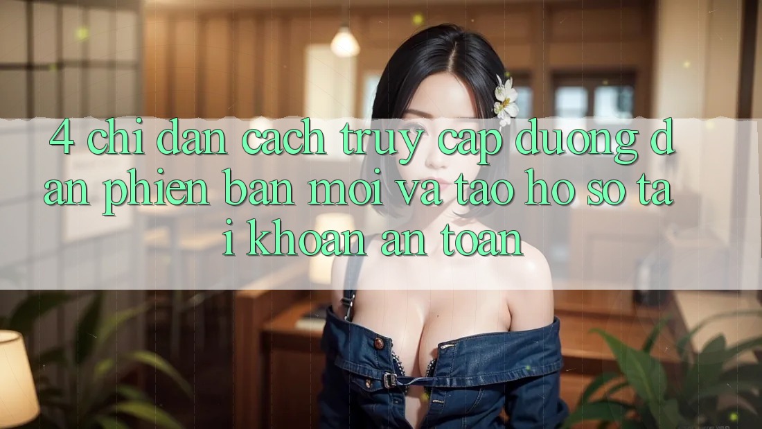 4. Chỉ dẫn Cách Truy Cập Đường dẫn Phiên bản mới Và Tạo hồ sơ Tài Khoản An Toàn