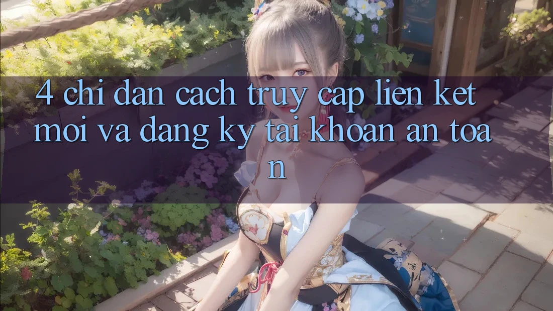 4. Chỉ dẫn Cách Truy Cập Liên kết Mới Và Đăng Ký Tài Khoản An Toàn