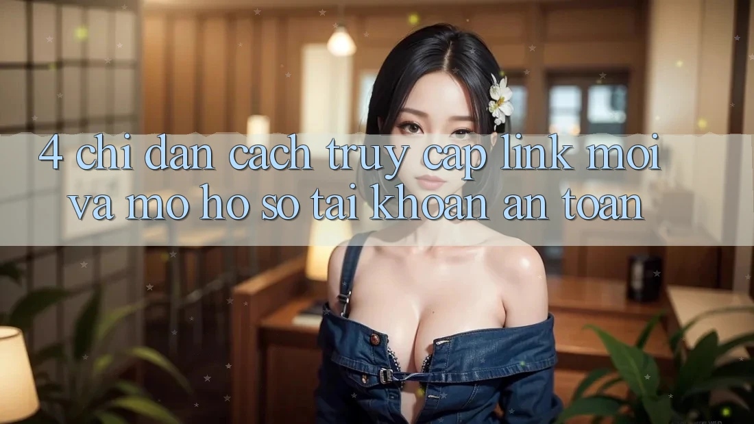 4. Chỉ dẫn Cách Truy Cập Link Mới Và Mở hồ sơ Tài Khoản An Toàn