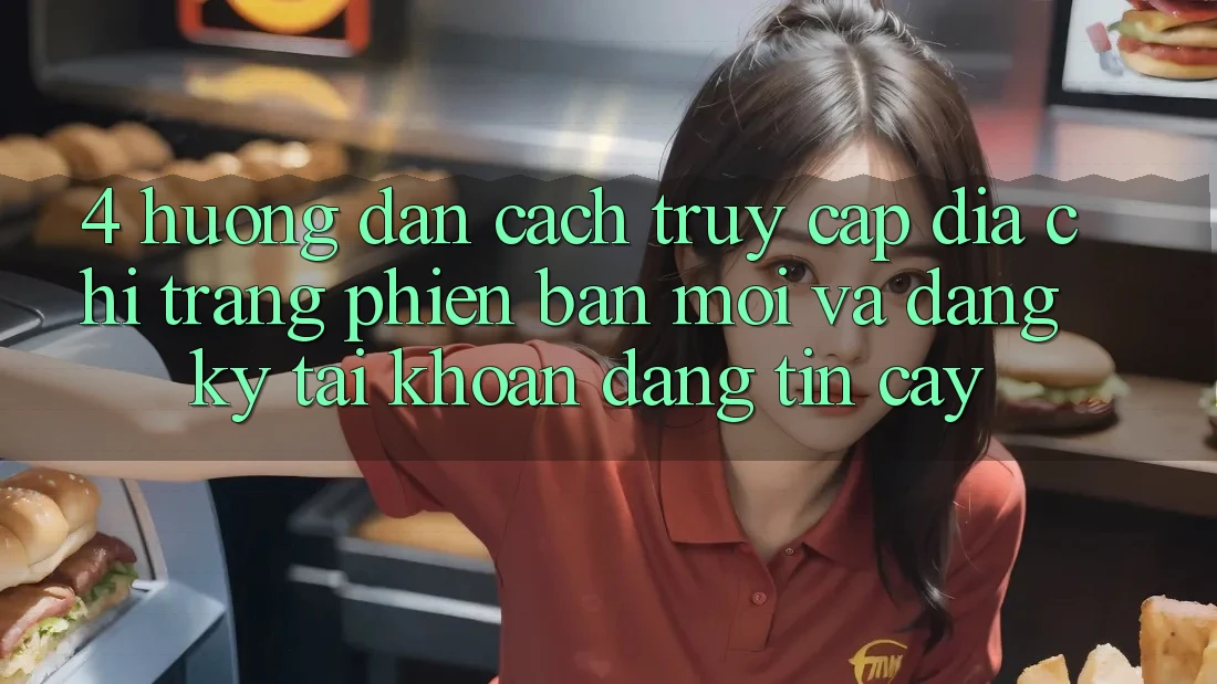 4. Hướng Dẫn Cách Truy Cập Địa chỉ trang Phiên bản mới Và Đăng Ký Tài Khoản Đáng tin cậy