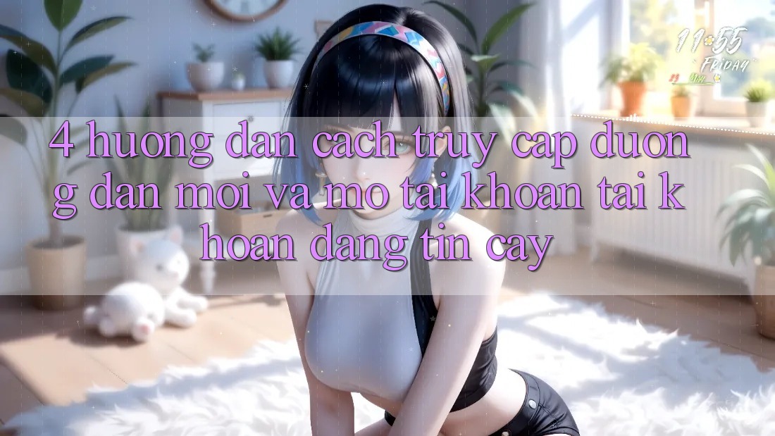 4. Hướng Dẫn Cách Truy Cập Đường dẫn Mới Và Mở tài khoản Tài Khoản Đáng tin cậy