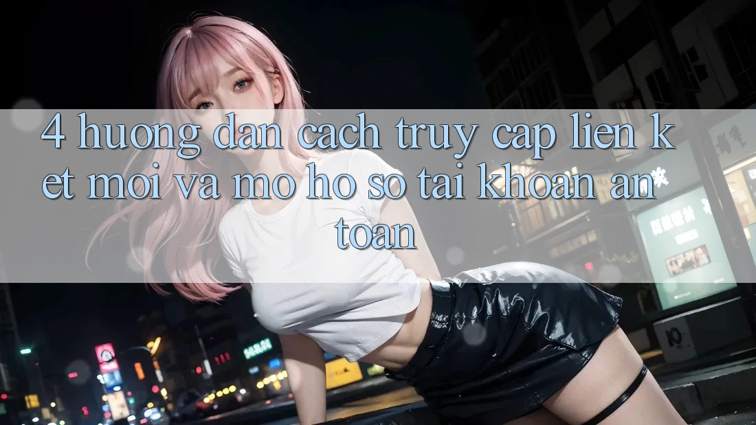4. Hướng Dẫn Cách Truy Cập Liên kết Mới Và Mở hồ sơ Tài Khoản An Toàn