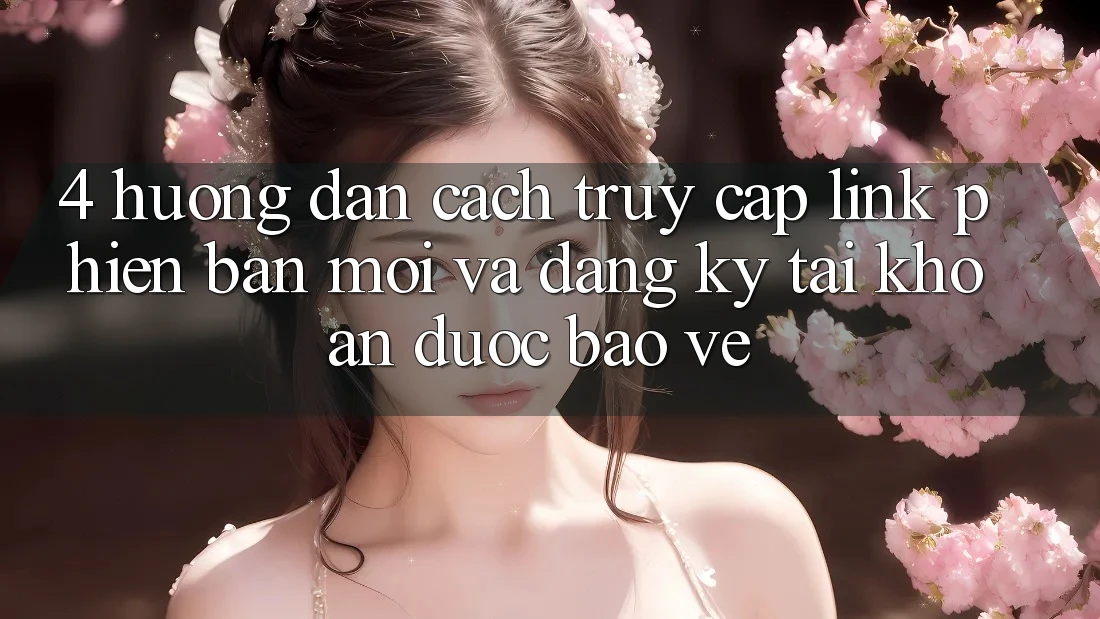 4. Hướng Dẫn Cách Truy Cập Link Phiên bản mới Và Đăng Ký Tài Khoản Được bảo vệ