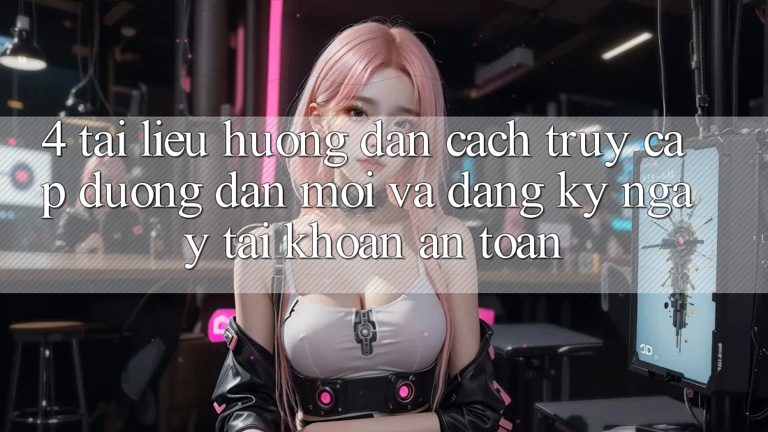 4. Tài liệu hướng dẫn Cách Truy Cập Đường dẫn Mới Và Đăng ký ngay Tài Khoản An Toàn