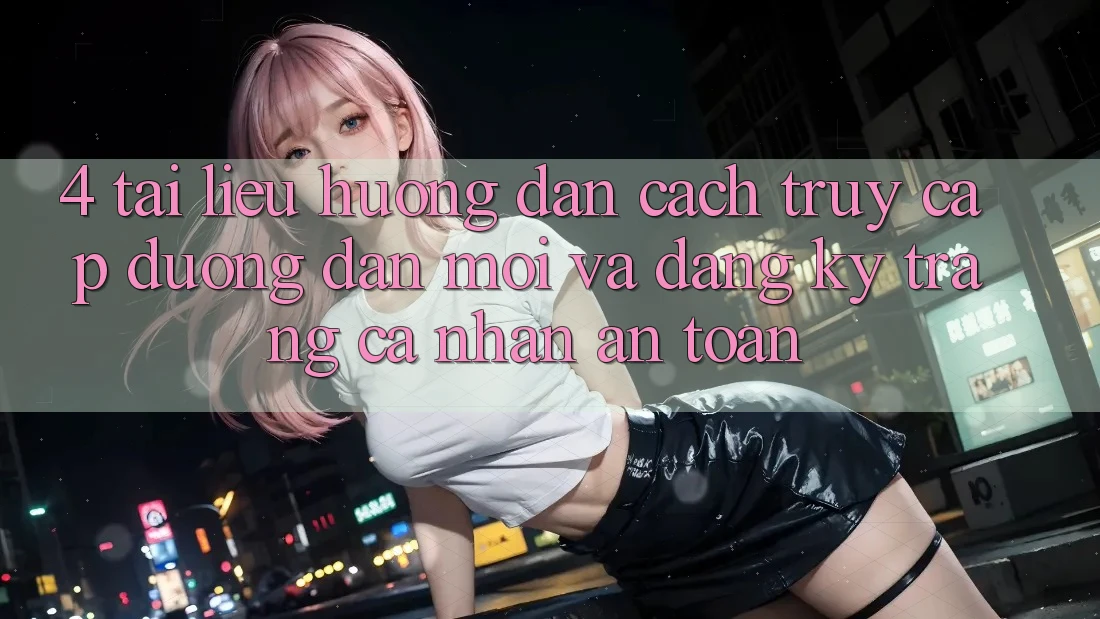 4. Tài liệu hướng dẫn Cách Truy Cập Đường dẫn Mới Và Đăng Ký Trang cá nhân An Toàn