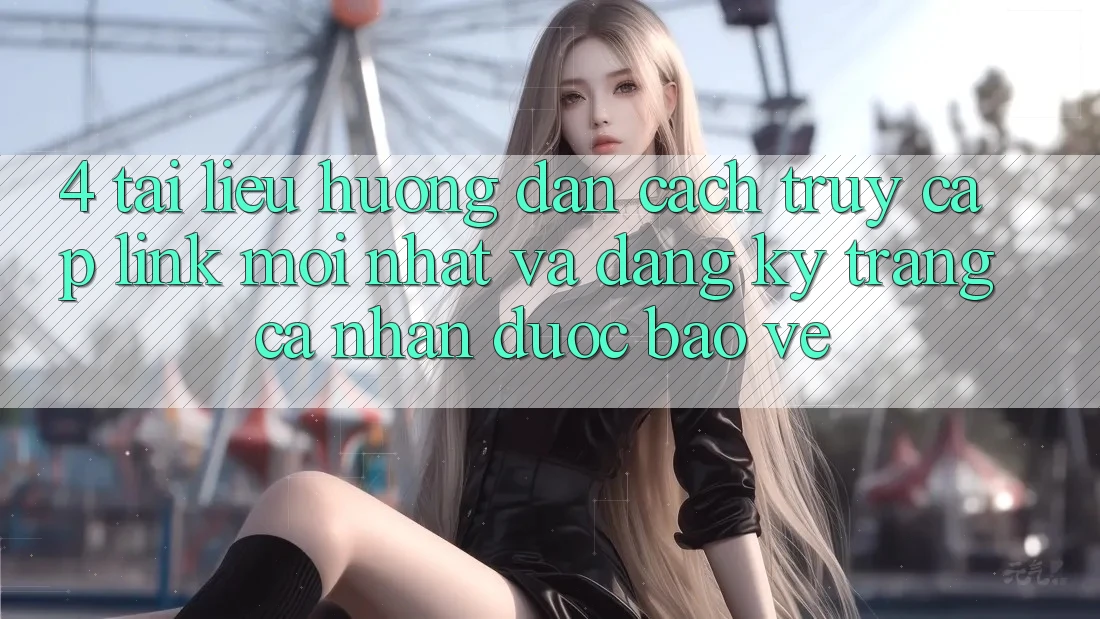 4. Tài liệu hướng dẫn Cách Truy Cập Link Mới nhất Và Đăng Ký Trang cá nhân Được bảo vệ 4. Tài liệu hướng dẫn Cách Truy Cập Link Mới nhất Và Đăng Ký Trang cá nhân Được bảo vệ