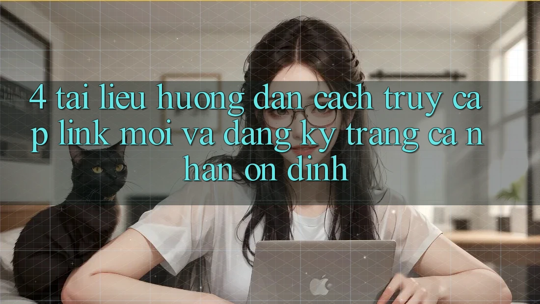 4. Tài liệu hướng dẫn Cách Truy Cập Link Mới Và Đăng Ký Trang cá nhân Ổn định
