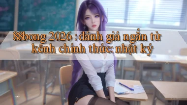 88bong 2026 đánh giá ngắn từ kênh chính thức nhật ký