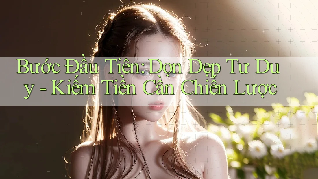 Bước Đầu Tiên: Dọn Dẹp Tư Duy - Kiếm Tiền Cần Chiến Lược Bước Đầu Tiên: Dọn Dẹp Tư Duy - Kiếm Tiền Cần Chiến Lược