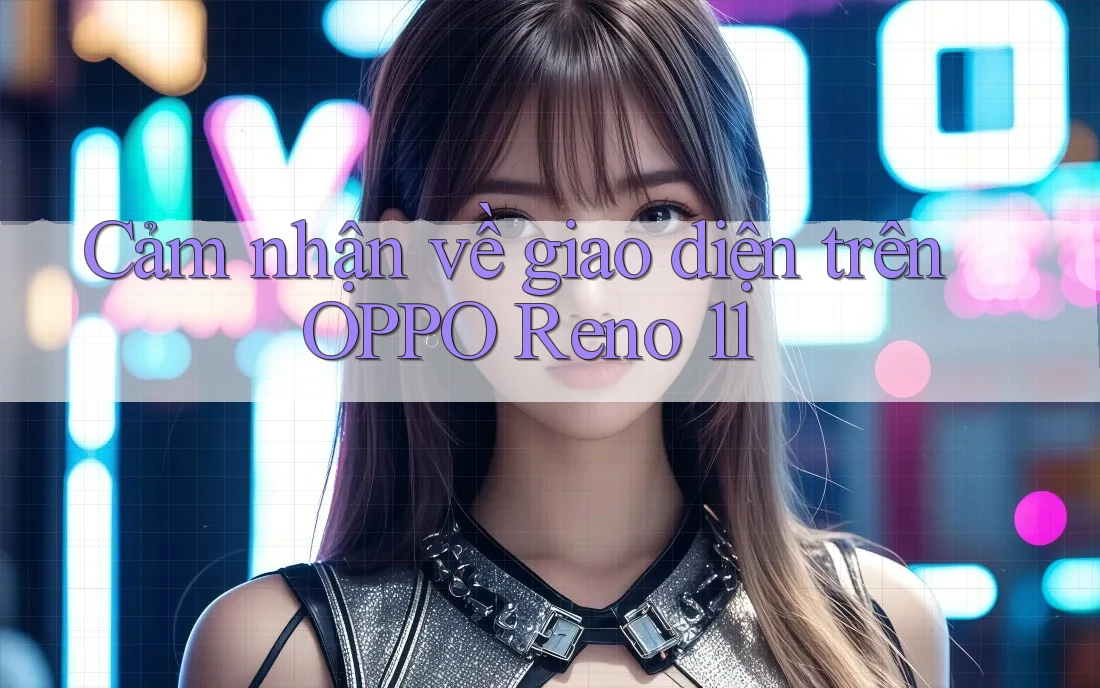 Cảm nhận về giao diện trên OPPO Reno 11