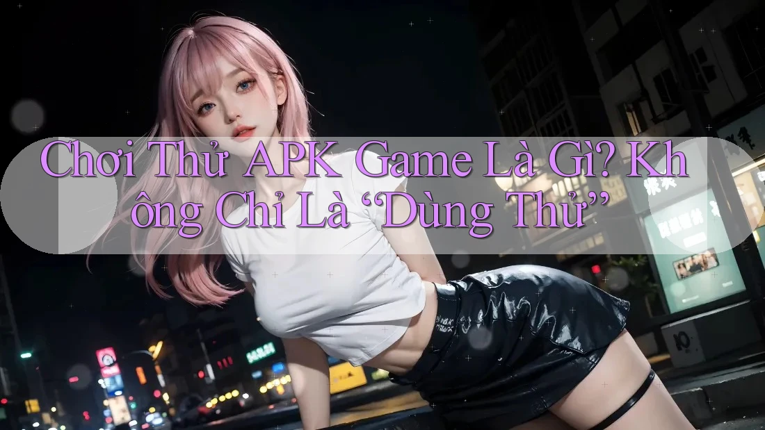 Chơi Thử APK Game Là Gì? Không Chỉ Là “Dùng Thử”