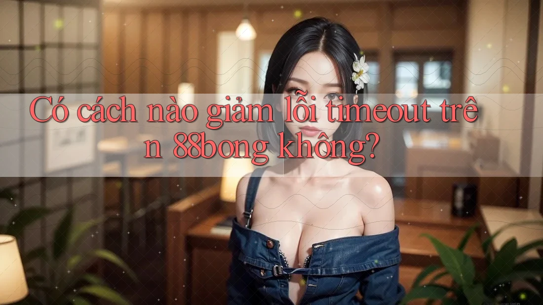 Có cách nào giảm lỗi timeout trên 88bong không?