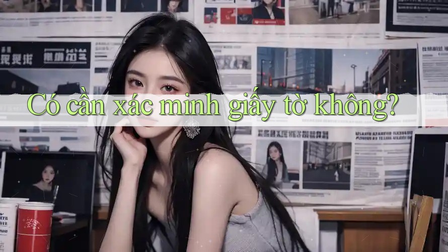 Có cần xác minh giấy tờ không?