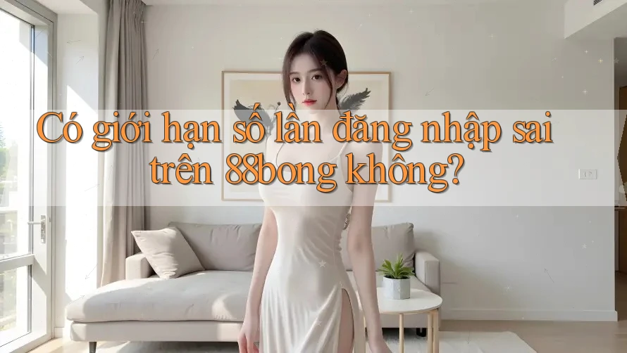 Có giới hạn số lần đăng nhập sai trên 88bong không?