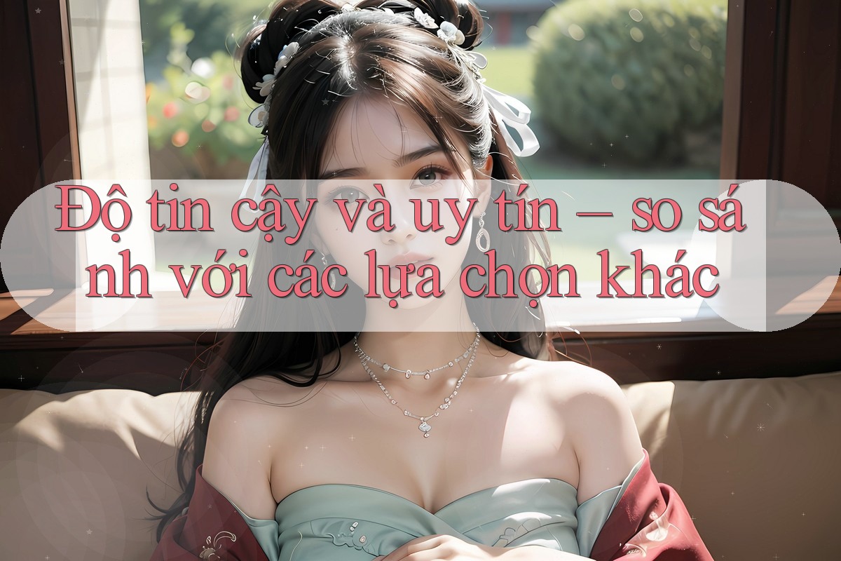 Độ tin cậy và uy tín – so sánh với các lựa chọn khác Độ tin cậy và uy tín – so sánh với các lựa chọn khác