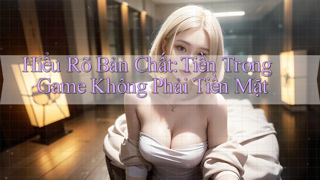 Hiểu Rõ Bản Chất: Tiền Trong Game Không Phải Tiền Mặt