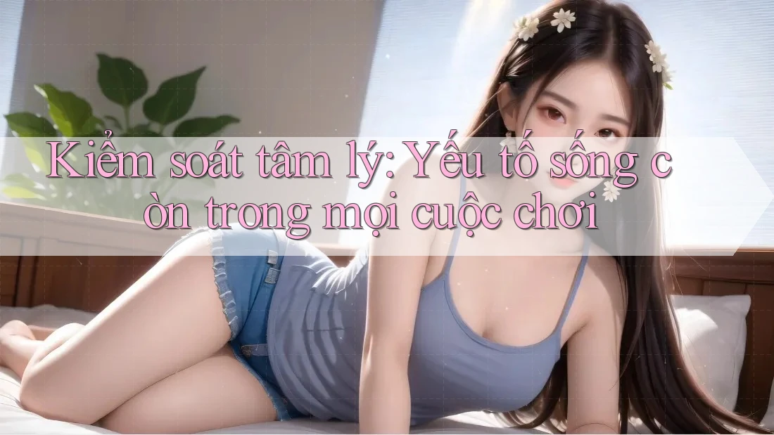Kiểm soát tâm lý: Yếu tố sống còn trong mọi cuộc chơi
