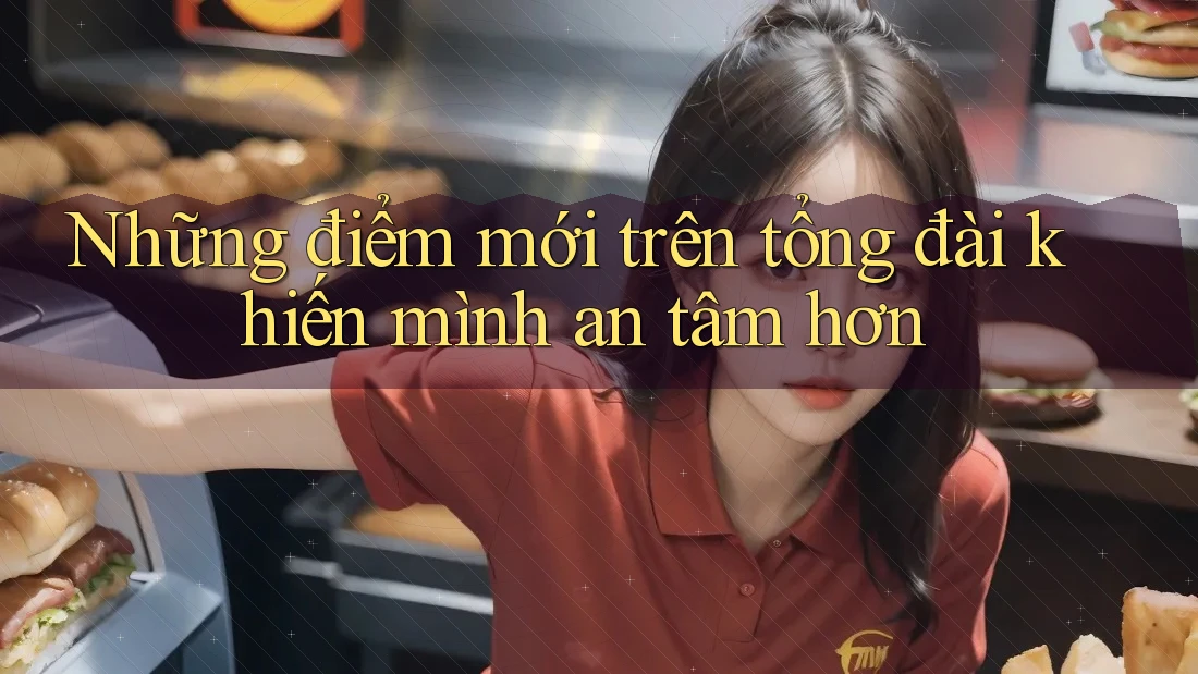Những điểm mới trên tổng đài khiến mình an tâm hơn