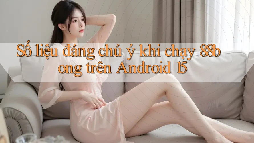 Số liệu đáng chú ý khi chạy 88bong trên Android 15