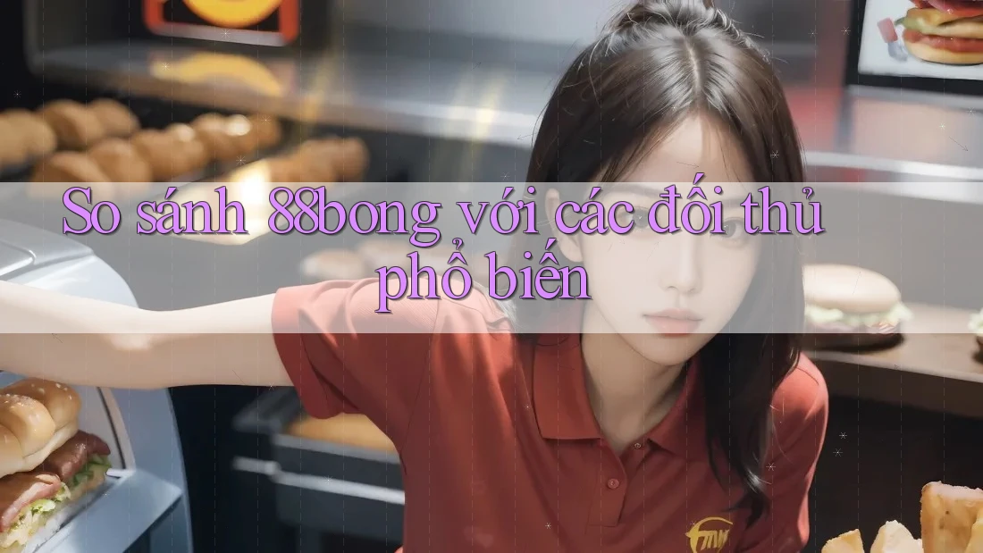 So sánh 88bong với các đối thủ phổ biến