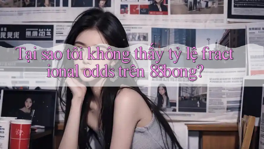 Tại sao tôi không thấy tỷ lệ fractional odds trên 88bong? Tại sao tôi không thấy tỷ lệ fractional odds trên 88bong?