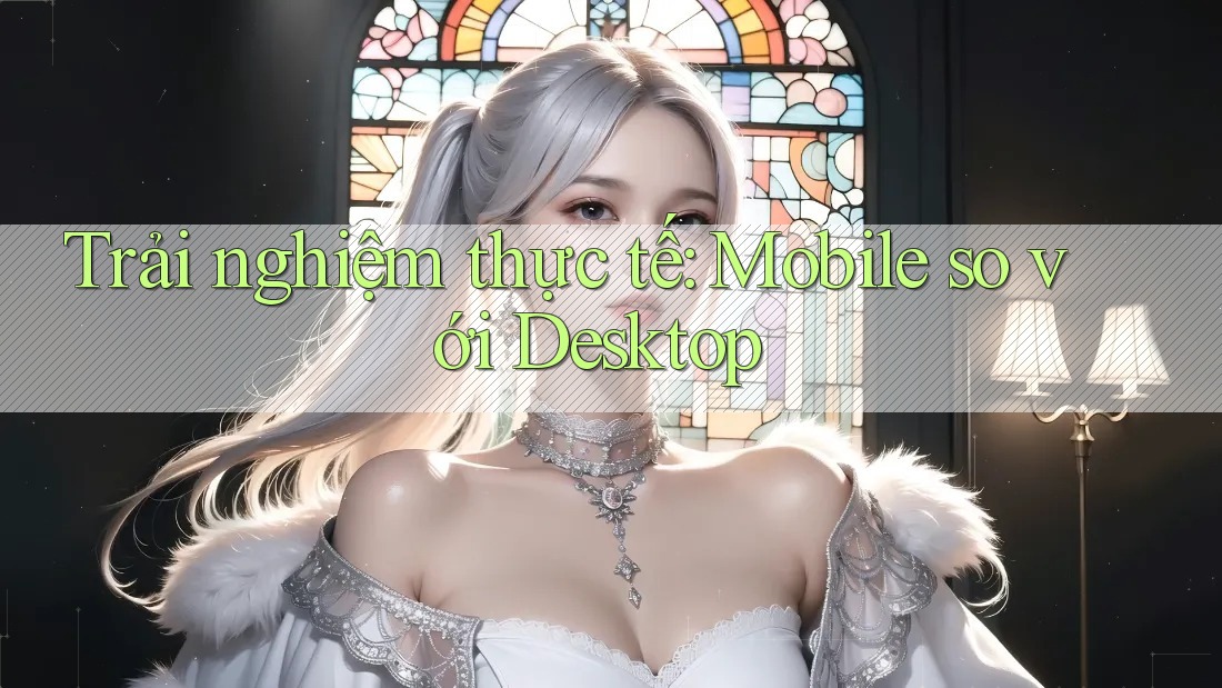 Trải nghiệm thực tế: Mobile so với Desktop Trải nghiệm thực tế: Mobile so với Desktop